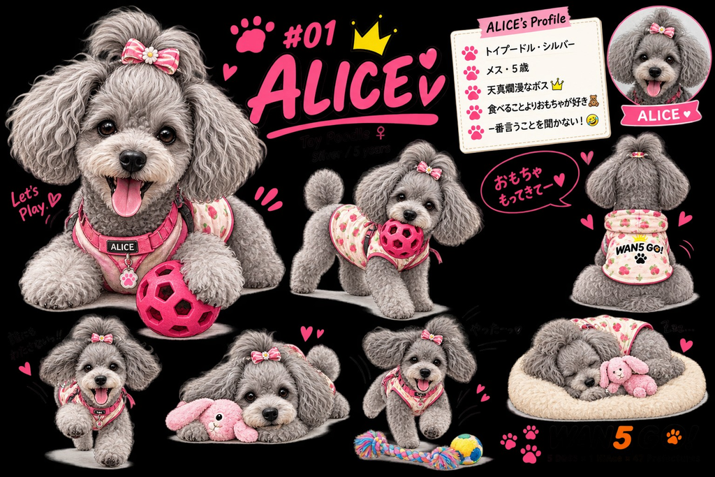 WAN5 GO! ALICE(アリス)のプロフィール