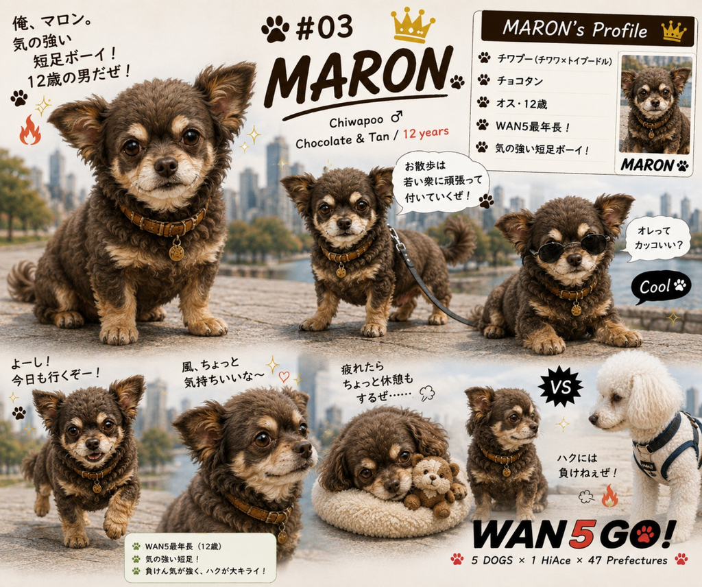 WAN5 GO! MARON(マロン)のプロフィール